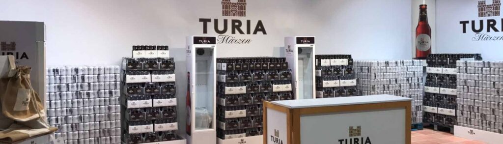 servicios de impresión para el punto de venta de Turia