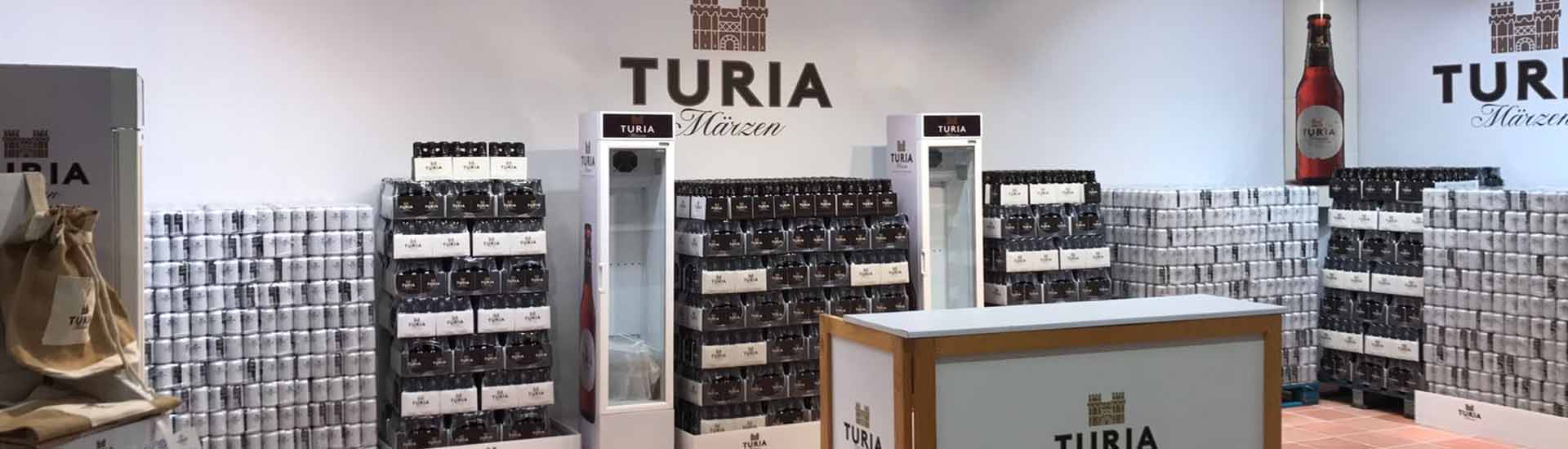 servicios de impresión para el punto de venta de Turia