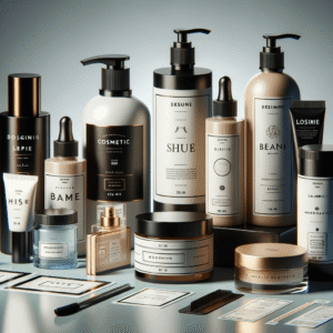etiquetas de producto cosmética