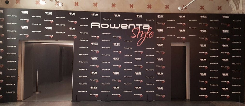 photocall publicitario rowenta